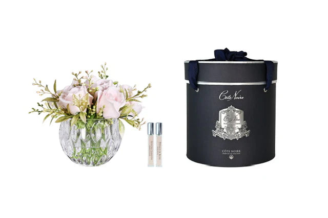 Cote Noire Round Summer Roses - French Pink - RSR06 Cote Noire Round Summer Roses - French Pink - RSR06